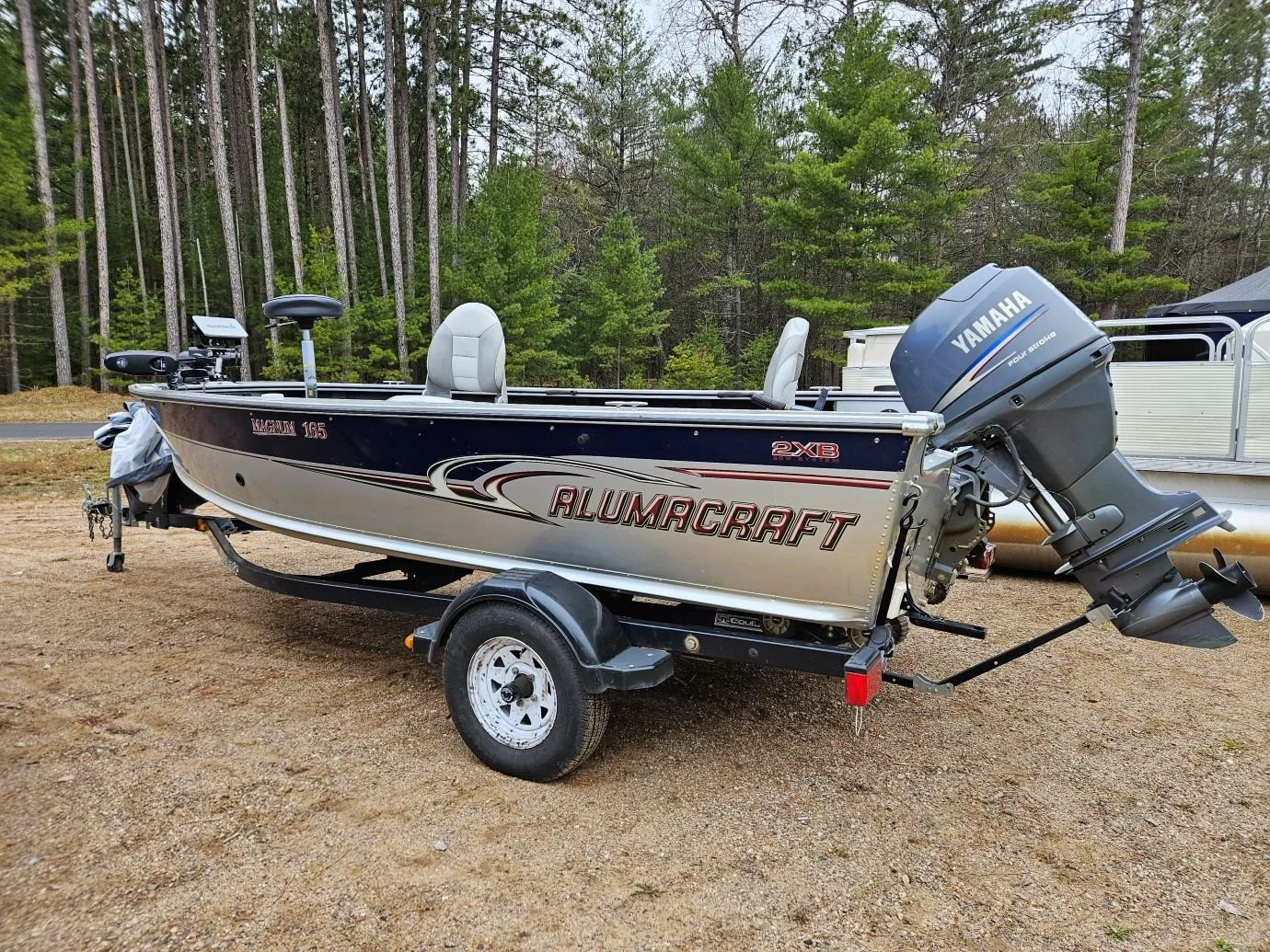 Bernhard Willhelm 2004S/Sアーカイブ　ブルゾン グレー SOLD - 2004 Alumacraft Magnum 165 Fishing Boat — Premier